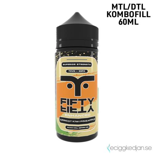 Fifty Fifty | Apricot Kiwi Pineapple | 60ml Kombofill