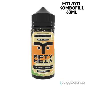 Fifty Fifty | Apricot Kiwi Pineapple | 60ml Kombofill