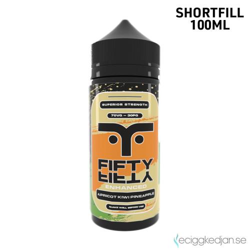 Fifty Fifty | Apricot Kiwi Pineapple | 100ml Shortfill