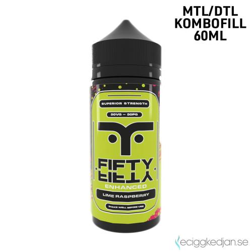 Fifty Fifty | Lime Raspberry | 60ml Kombofill