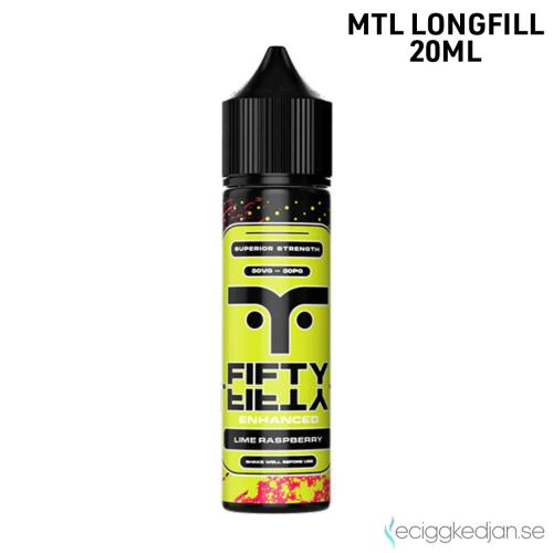 Fifty Fifty | Lime Raspberry | MTL | 20ml Longfill