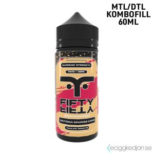 Fifty Fifty | Victoria Sponge Cake | 60ml Kombofill
