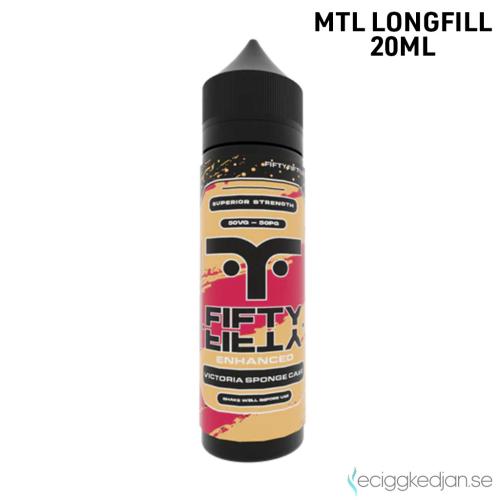 Fifty Fifty | Victoria Sponge Cake | MTL | 20ml Longfill