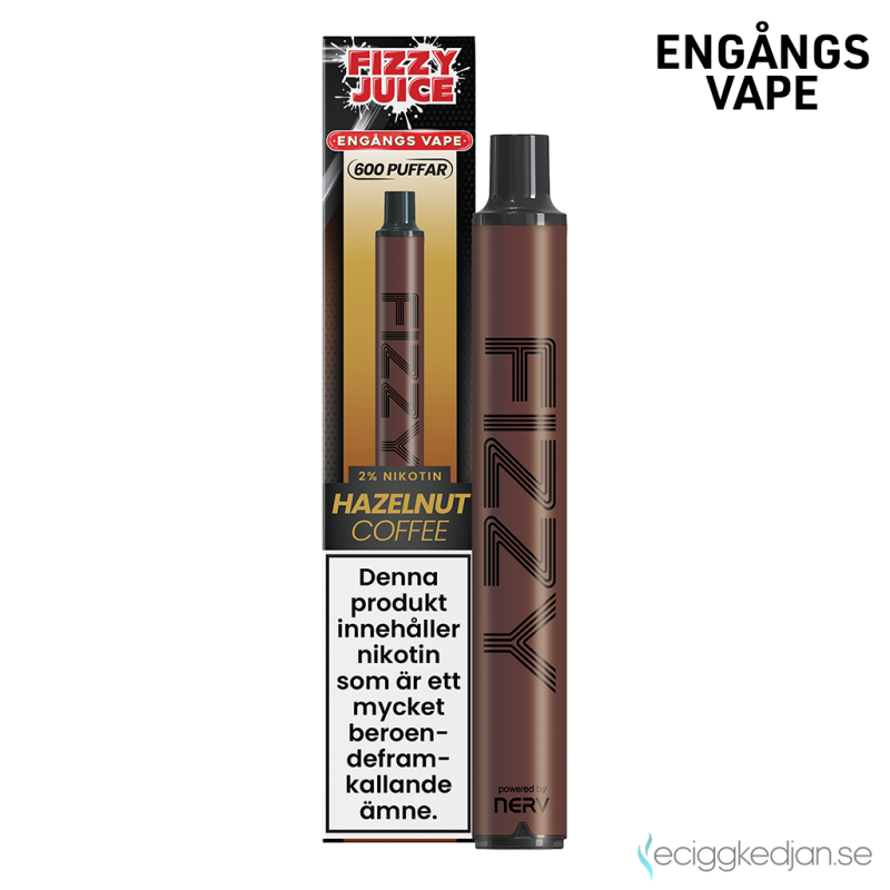 Fizzy Hazelnut Coffee Engångs Vape Engångs ecigg