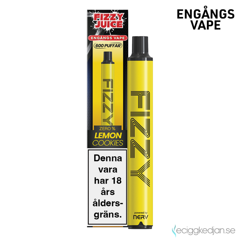 Fizzy Lemon Cookies Engångs Vape Engångs ecigg