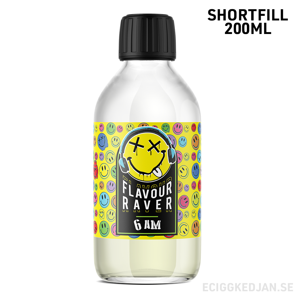 Flavour Raver | 6AM | Shortfill 200ml