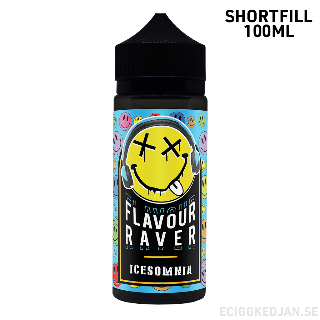Flavour Raver | Icesomnia | 100ml Shortfill