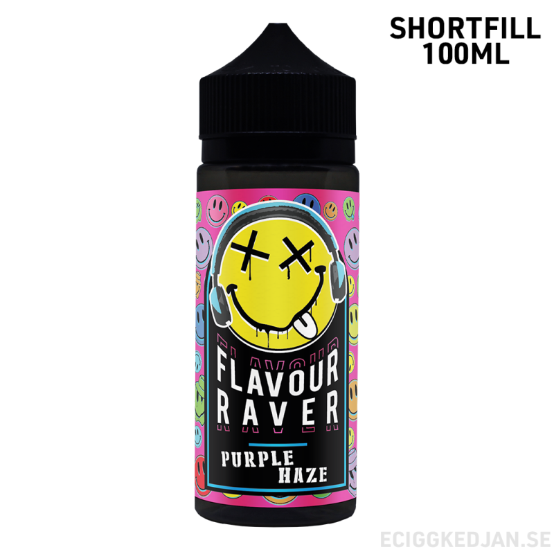 Flavour Raver | Purple Haze 100ml Shortfill