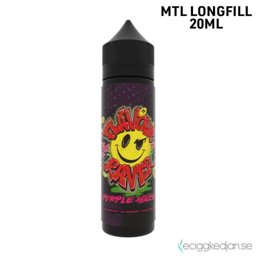 Flavour Raver | Purple Haze | MTL | 20ml Longfill