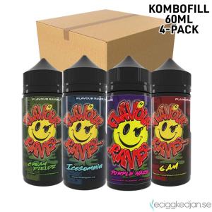 Flavour Raver | Komplett Pack | 4st*Kombofill 60ml
