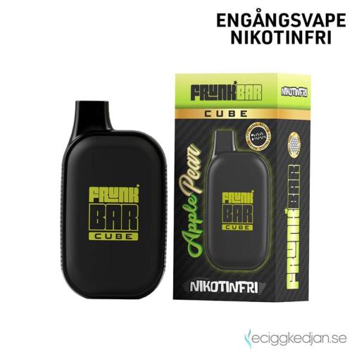 Frunk Bar Cube ZERO Mesh | Apple Pear | Engångs Vape | 0mg | 12ml
