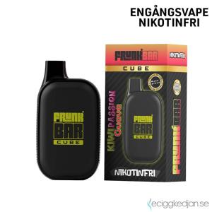 Frunk Bar Cube ZERO Mesh | Kiwi Passion Guava | Engångs Vape | 0mg | 12ml