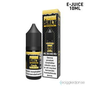 Frunk Salt | Candy Banana | 10ml E-Juice | 14mg Saltnikotin
