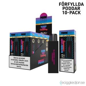 Frunk Pod Click Mesh | Blueberry Cherry Cranberry | Förfylld Pod | 10pack