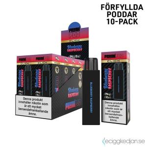 Frunk Pod Click Mesh | Blueberry Raspberry | Förfylld Pod | 10pack