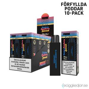 Frunk Pod Click Mesh | Blueberry Raspberry Lemonade | Förfylld Pod | 10pack