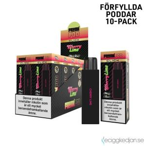 Frunk Pod Click Mesh | Cherry Lime | Förfylld Pod | 10pack