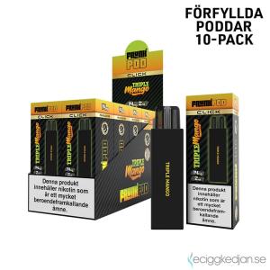 Frunk Pod Click Mesh | Triple Mango | Förfylld Pod | 10pack