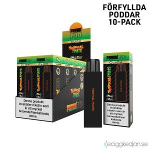 Frunk Pod Click Mesh | Tropical Fruits | Förfylld Pod | 10pack