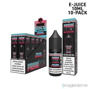 Frunk Salt | Frozen Strawberry | 10ml E-Juice | 14mg Saltnikotin | 10pack