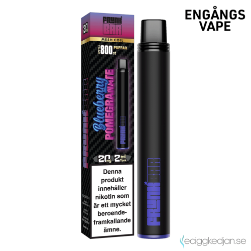 Frunk Bar Mesh | Blueberry Pomegranate | Engångs Vape | 20mg