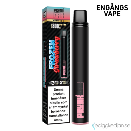 Frunk Bar Mesh | Frozen Strawberry | Engångs Vape | 20mg