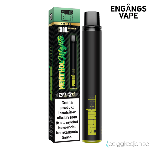 Frunk Bar Mesh | Menthol Mojito | Engångs Vape | 20mg