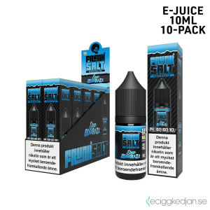 Frunk Salt | Sour Blue Razz | 10ml E-Juice | 14mg Saltnikotin | 10pack