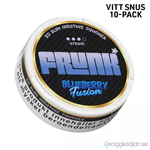 Frunk Slim | Blueberry Fusion | All White | 10pack