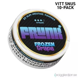 Frunk Slim | Frozen Grape | All White | 10pack