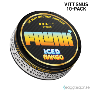 Frunk Slim | Iced Mango | All White | 10pack