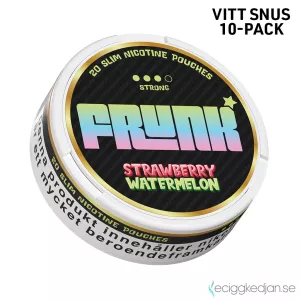 Frunk Slim | Strawberry Watermelon | All White | 10pack
