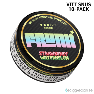 Frunk Slim | Strawberry Watermelon | All White | 10pack