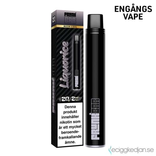 Frunk Bar Mesh | Liquorice | Engångs Vape | 20mg