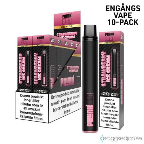 Frunk Bar Mesh | Strawberry Ice Cream | Engångs Vape | 20mg | 10pack