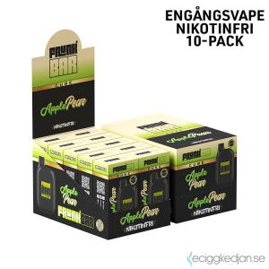 Frunk Bar Cube ZERO Mesh | Apple Pear | Engångs Vape | 0mg | 12ml | 10pack