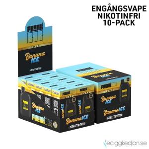 Frunk Bar Cube ZERO Mesh | Banana Ice | Engångs Vape | 0mg | 12ml | 10pack