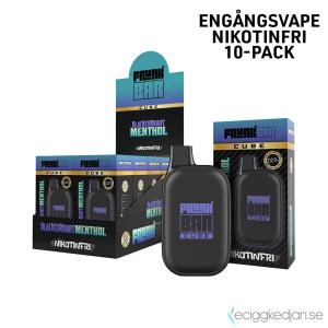 Frunk Bar Cube ZERO Mesh | Blackcurrant Menthol | Engångs Vape | 0mg | 12ml | 10pack