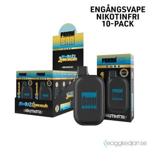 Frunk Bar Cube ZERO Mesh | Blue Razz Lemonade | Engångs Vape | 0mg | 12ml | 10pack