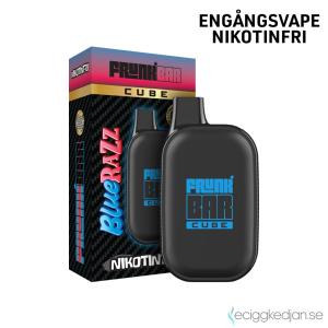 Frunk Bar Cube ZERO Mesh | Blue Razz | Engångs Vape | 0mg | 12ml