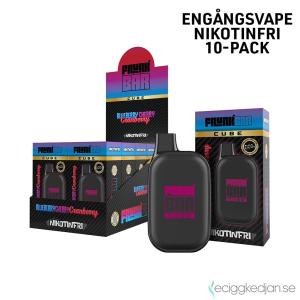 Frunk Bar Cube ZERO Mesh | Blueberry Cherry Cranberry | Engångs Vape | 0mg | 12ml | 10pack