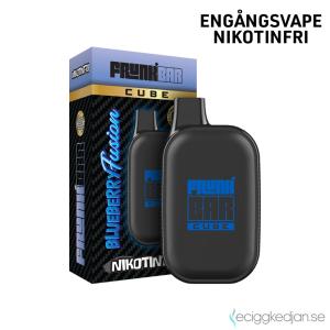 Frunk Bar Cube ZERO Mesh | Blueberry Fusion | Engångs Vape | 0mg | 12ml