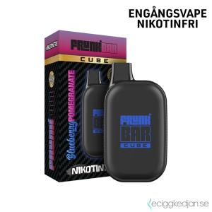 Frunk Bar Cube ZERO Mesh | Blueberry Pomegranate | Engångs Vape | 0mg | 12ml