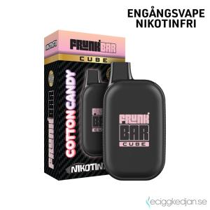 Frunk Bar Cube ZERO Mesh | Cotton Candy | Engångs Vape | 0mg | 12ml