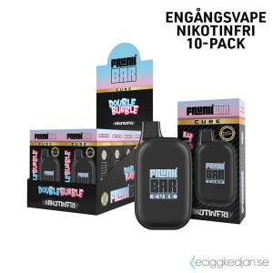 Frunk Bar Cube ZERO Mesh | Double Bubble | Engångs Vape | 0mg | 12ml | 10pack
