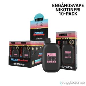 Frunk Bar Cube ZERO Mesh | Frozen Strawberry | Engångs Vape | 0mg | 12ml | 10pack