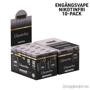 Frunk Bar Cube ZERO Mesh | Liquorice | Engångs Vape | 0mg | 12ml | 10pack