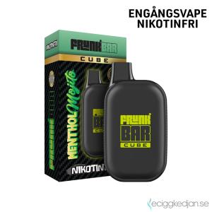Frunk Bar Cube ZERO Mesh | Menthol Mojito | Engångs Vape | 0mg | 12ml