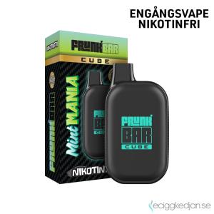 Frunk Bar Cube ZERO Mesh | Mint Mania | Engångs Vape | 0mg | 12ml