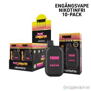 Frunk Bar Cube ZERO Mesh | Pink Lemonade | Engångs Vape | 0mg | 12ml | 10pack